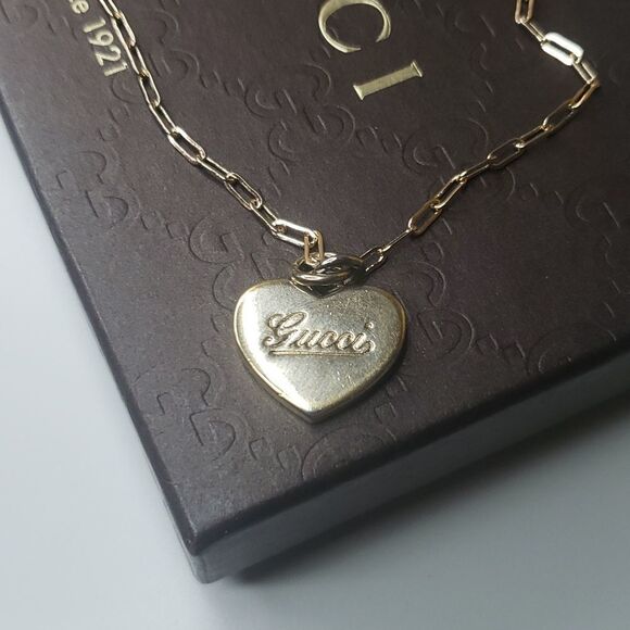 Gucci Repurposed Heart Necklace - Picture 2 of 8